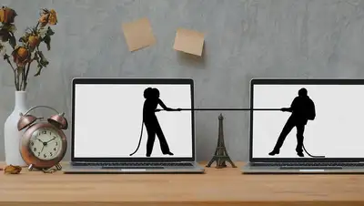 Компьютер конфликт, фото - Новости Zakon.kz от 21.01.2022 07:33