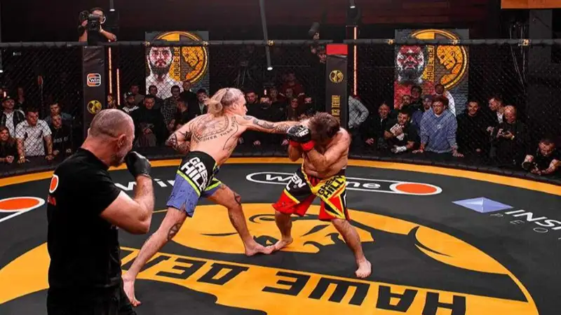 Никита Джигурда дважды нокаутировал Отара Кушанашвили