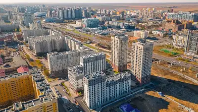 Жилой квартал с собственной аллеей построен в столице , фото - Новости Zakon.kz от 31.10.2022 14:47