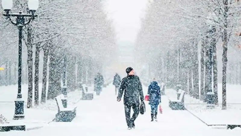 В Казахстане во вторник будет снег