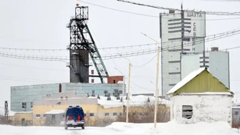 Шахту "Северная" начали затапливать