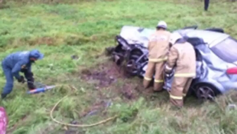 В Чувашии фура разорвала «Москвич» пополам: погибла целая семья