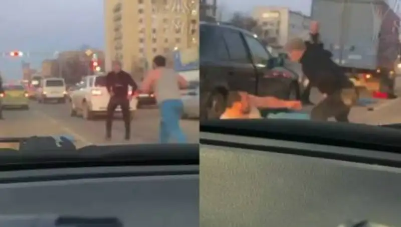 Подравшихся в Нур-Султане водителей наказали