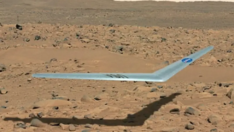 НАСА запланировало отправить на Марс планер
