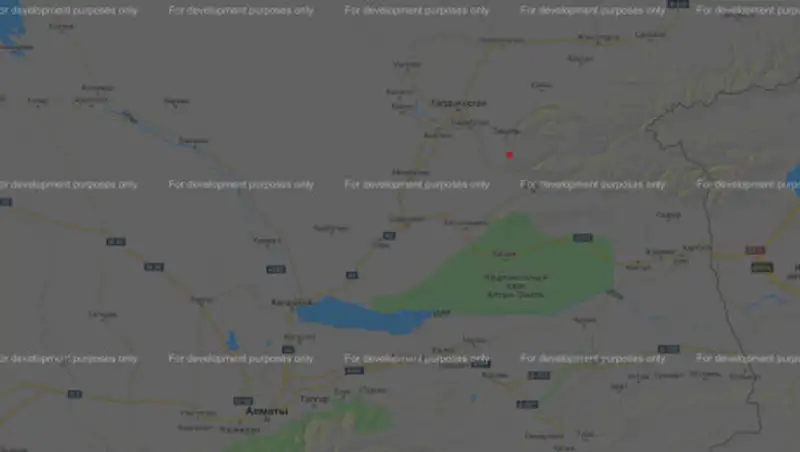 В Алматинской области зарегистрировано землетрясение