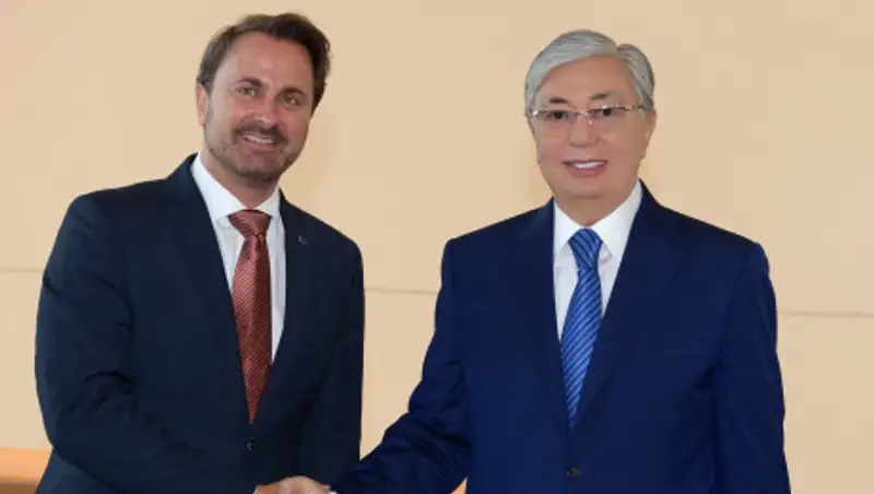 Президент Казахстана встретился с премьер-министром Люксембурга