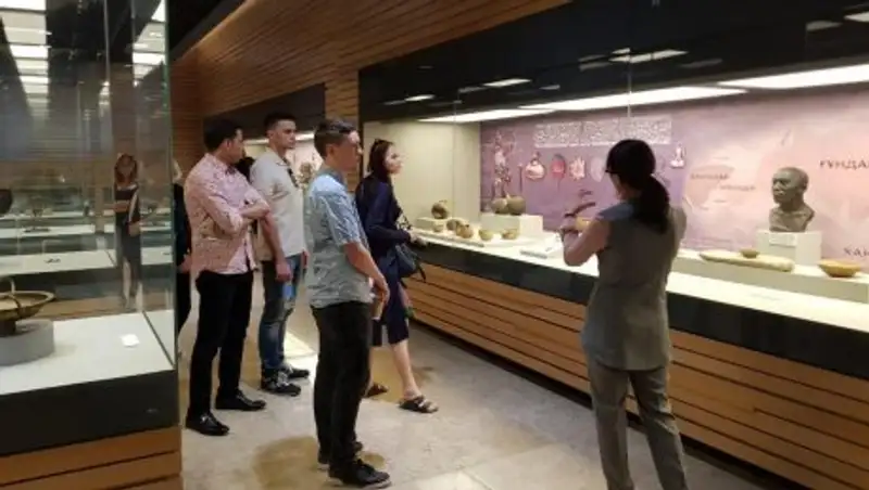 Иностранные журналисты изучают культуру Казахстана