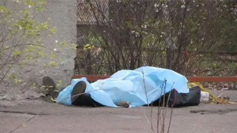 В Карагандинской области жительница поселка Шахан нашла на улице труп мужчины