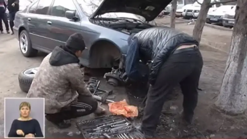 Полиция Алматы закрывает нелегальные СТО