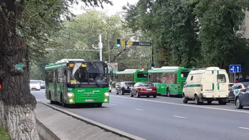 40 автобусов-гармошек запустят на кольцевой маршрут в Алматы