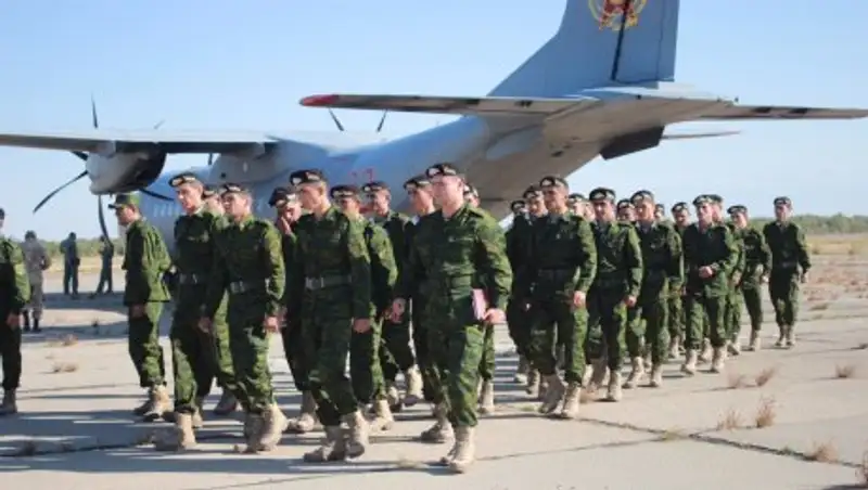 В Казахстан прибыл иностранный воинский контингент