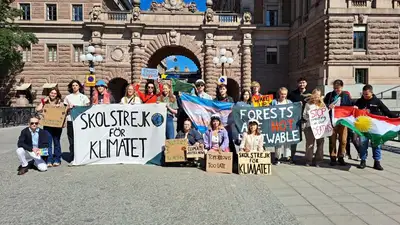 последняя забастовка Тунберг, фото - Новости Zakon.kz от 09.06.2023 17:22