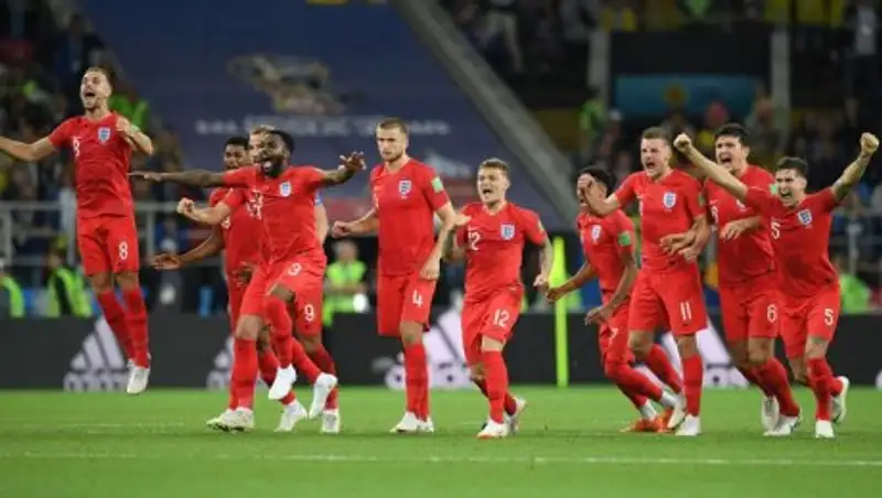 Сборная Англии обыграла Колумбию в серии пенальти