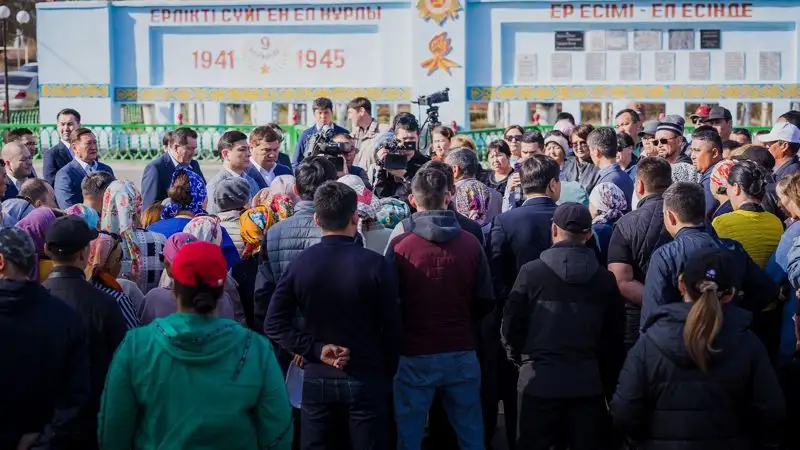 Алтай Кульгинов встретился с жителями Кызылординской области, фото - Новости Zakon.kz от 16.04.2023 13:07