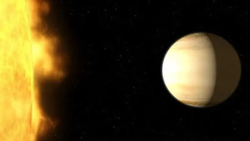 Обнаружена заполненная водой гигантская планета