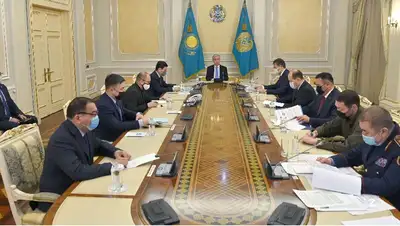  оперативное совещание с президентом, фото - Новости Zakon.kz от 09.01.2022 21:40