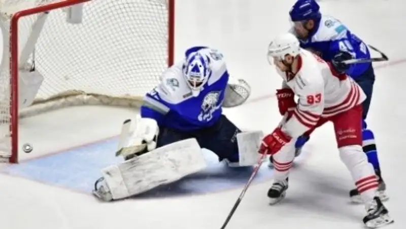 «Барыс» уступил «Йокериту» в матче КХЛ