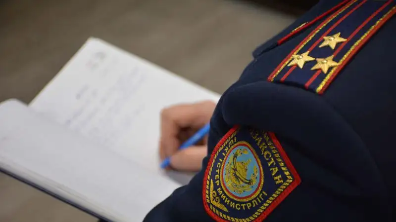 Полицейский сбил пешехода в Жамбылской области