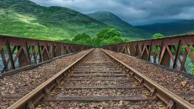 поезда, рельсы , фото - Новости Zakon.kz от 20.11.2021 13:46