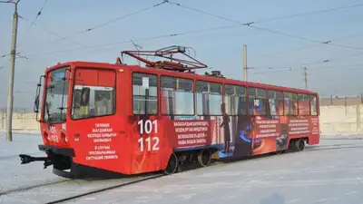 В Павлодаре запустили "Трамвай безопасности"