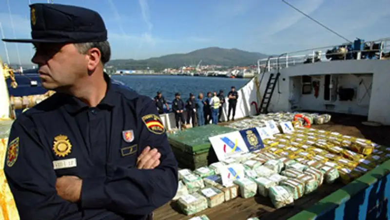 В Средиземном море задержали судно с 18 тоннами гашиша