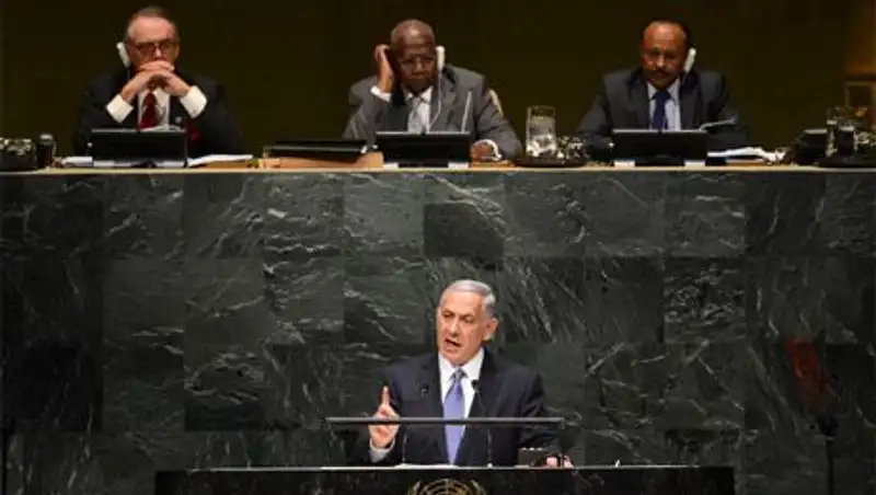 "Только уборщицы ООН и буфетчики" остались послушать речь премьера Израиля на Генассамблее
