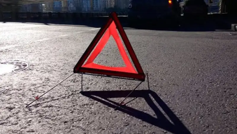 В Астане водителю «Камаза», попавшему в ДТП, грозит штраф