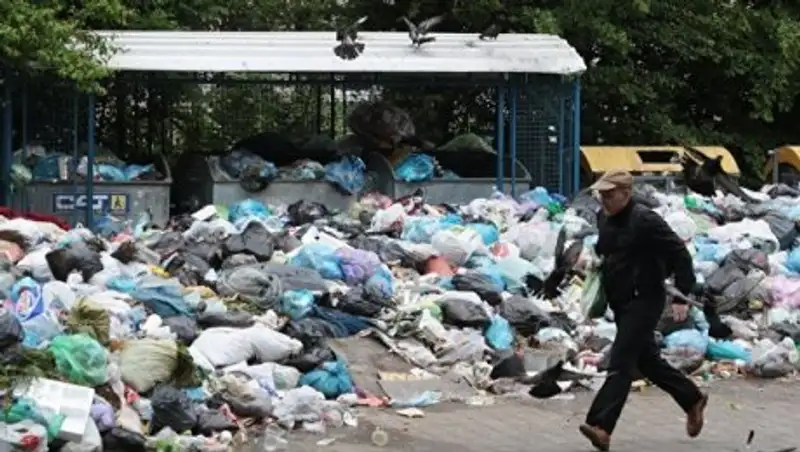 Павлодар утопает в мусоре