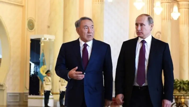 Назарбаев: Высший статус визита В.Путина подчеркивает особый характер отношений между странами