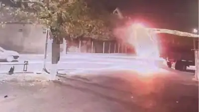 Пьяный мужчина поджег грузовик с сеном и наблюдал за пожаром, фото - Новости Zakon.kz от 10.10.2022 09:24