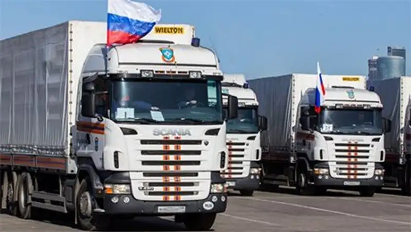 Гуманитарный конвой не пустили на Украину