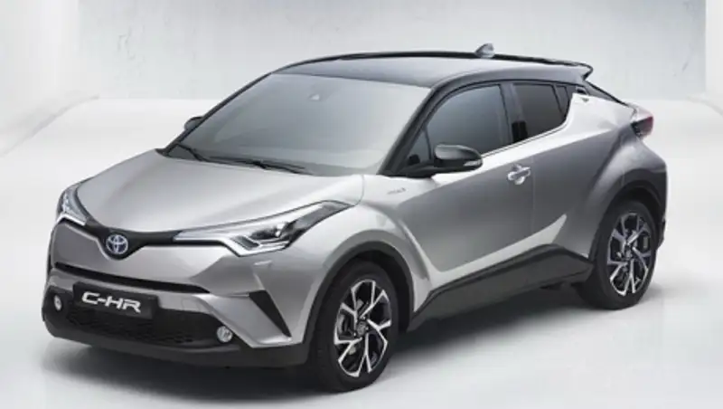 Кроссовер Toyota C-HR рассекретили до премьеры