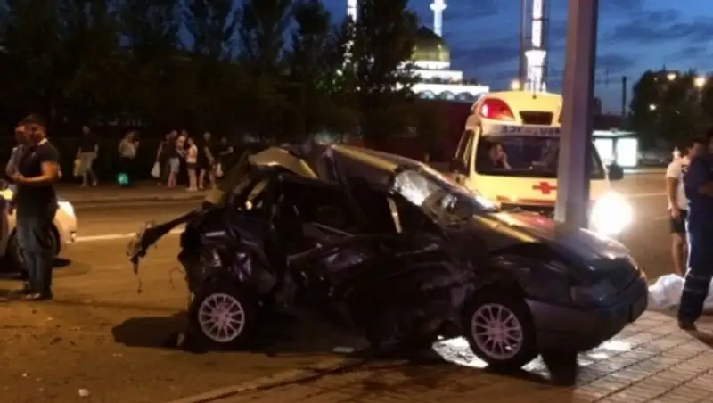 В Астане произошло жуткое ДТП