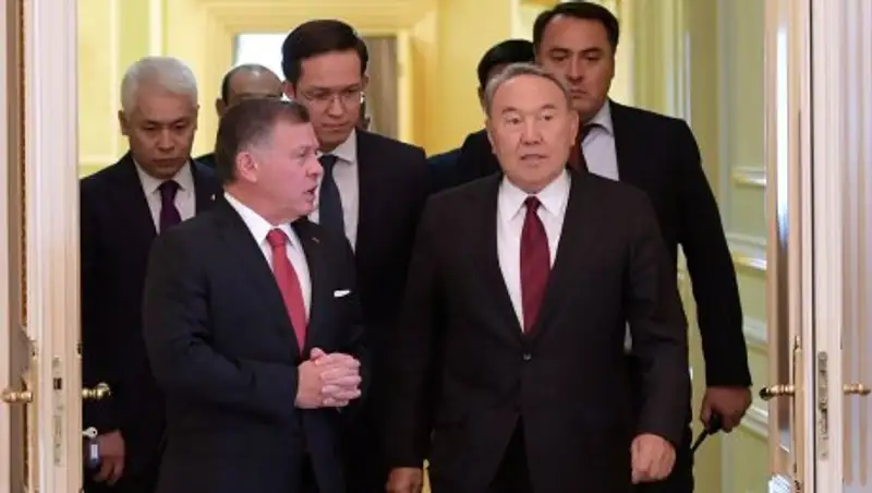 О чем Назарбаев говорил с королем Иордании