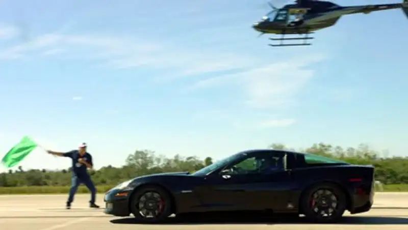 Электрический Corvette установил рекорд скорости