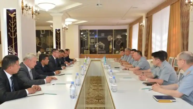 В Казахстане проходит официальный визит военной делегации Республики Узбекистан