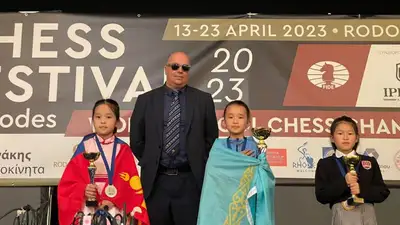 Шахматы 9 медалей Казахстан, фото - Новости Zakon.kz от 24.04.2023 13:24