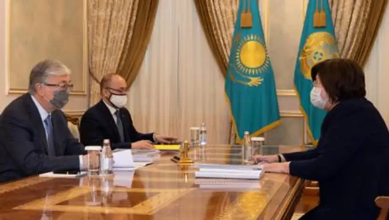 Уполномоченного по правам человека Эльвиру Азимову принял Токаев