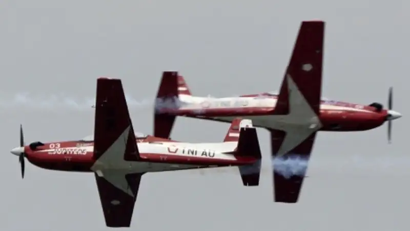 Два индонезийских самолета столкнулись в воздухе во время тренировочного полета в Малайзии