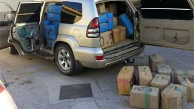 На испанском пляже нашли автомобиль с двумя тоннами гашиша