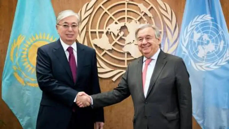 Казахстан остается верным принципам Устава ООН - Токаев