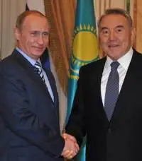 В рамках IX Форума межрегионального сотрудничества Нурсултан Назарбаев встретился с Владимиром Путиным, фото - Новости Zakon.kz от 20.09.2012 01:51