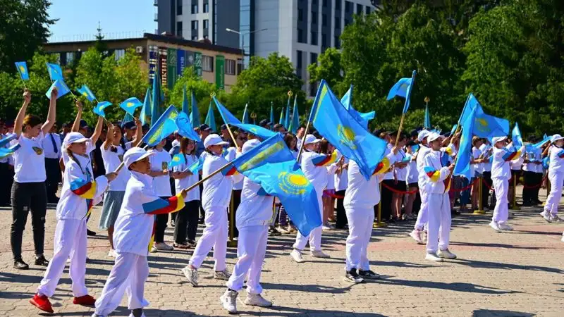 День государственных символов РК, фото - Новости Zakon.kz от 04.06.2023 17:01