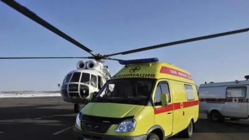 Двухмесячную Полину доставили бортом санавиации из Турции в Алматы