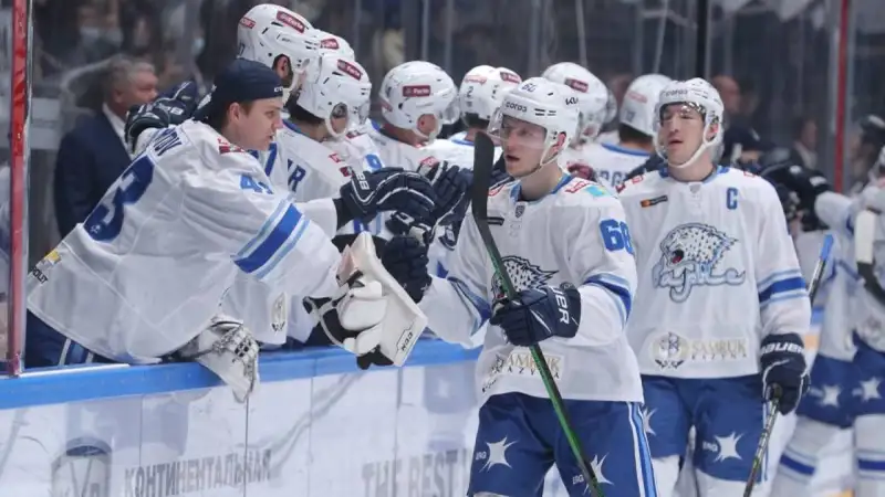 «Барыс» потерпел третье подряд поражение в КХЛ