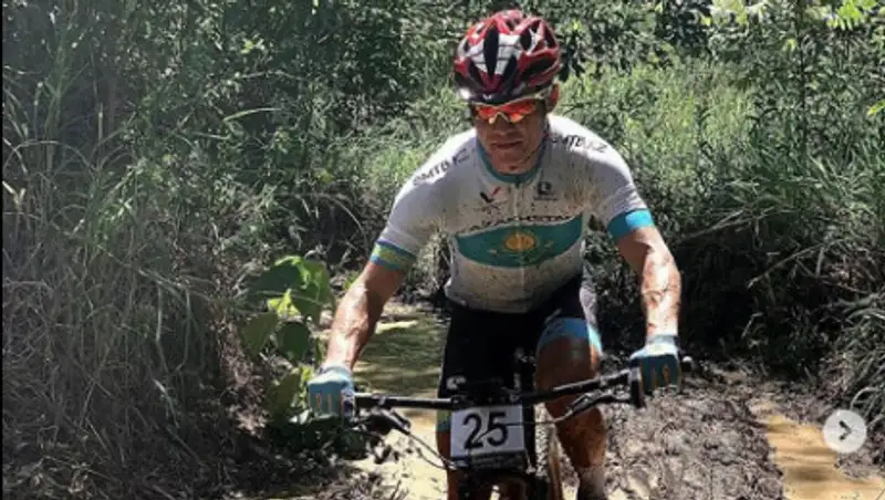 Казахстанец победил в общем зачете Кубка Азии по маунтинбайку