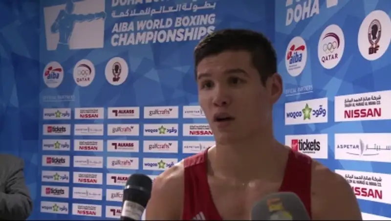 Данияр Елеусинов прокомментировал выход в финал чемпионата мира