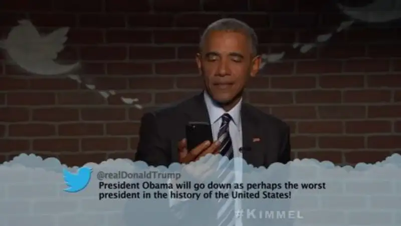 Обама высмеял твит Трампа