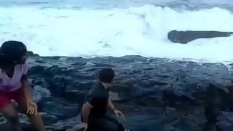 Смерть туриста в Гоа попала на видео