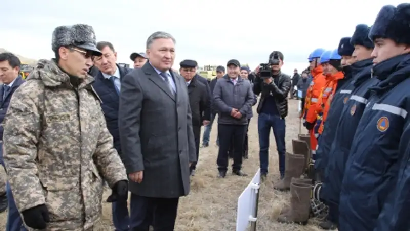 Аким Карагандинской области проверил готовность служб ЧС